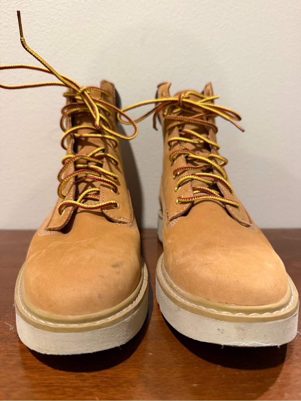 Timberland Wheat Lace-Up Work Boots